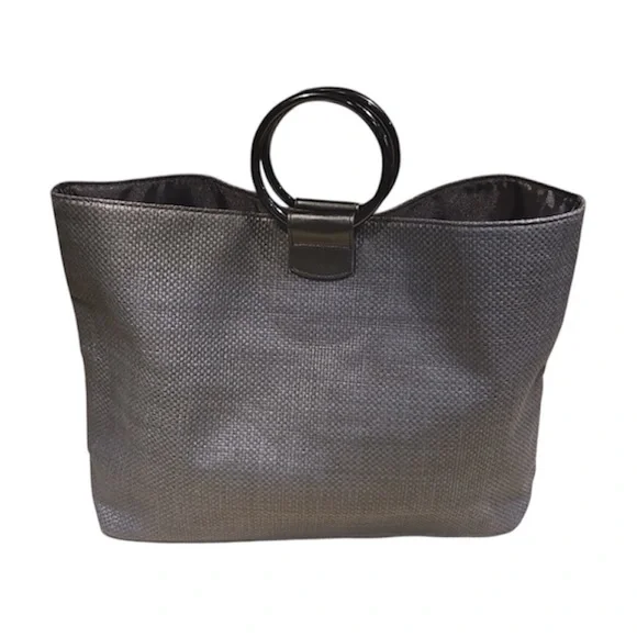 Kate Spade Black Raffia Tote - Picture 2 of 9